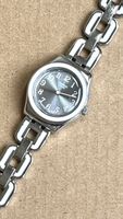 Swatch Damenuhr, silberfarben