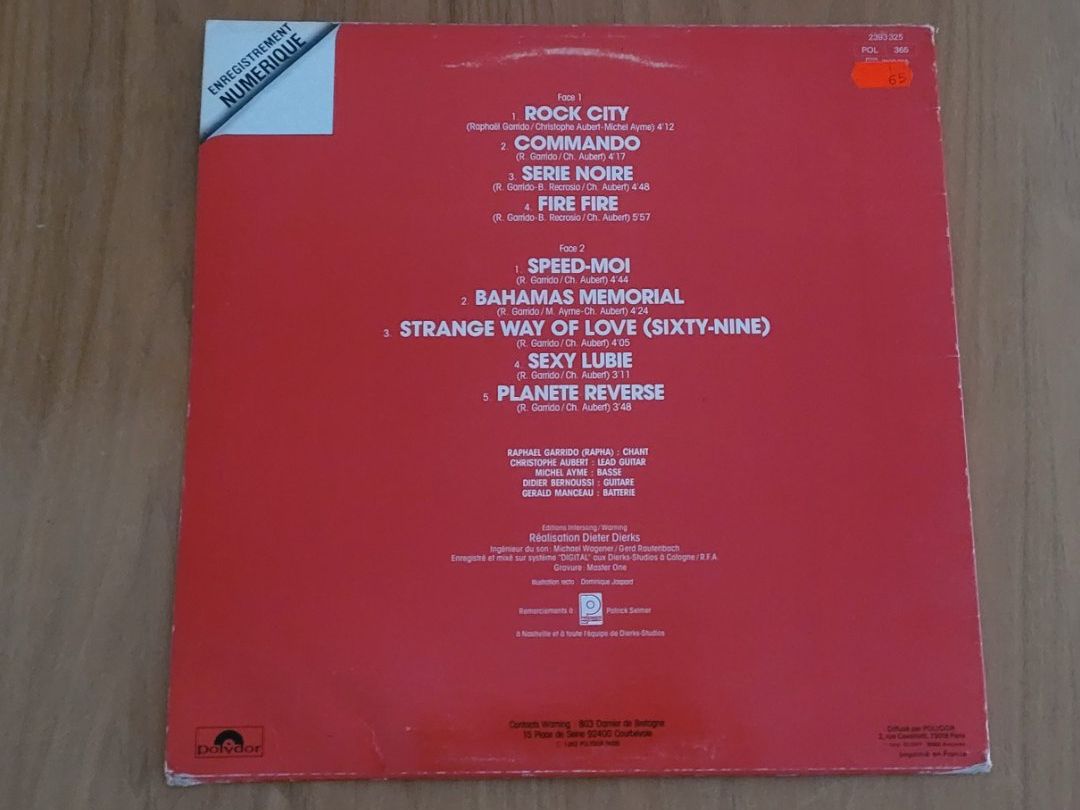 Schallplatten: LP  Warning – Gebraucht aus Martigny von MZ-67 1