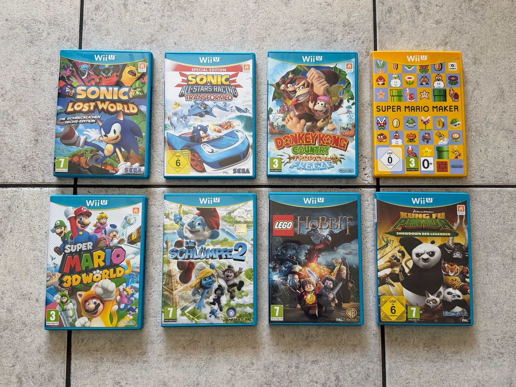 Giochi: 8 x Nintendo Wii U Spiele – Usato da Kaiseraugst venduto da 420n