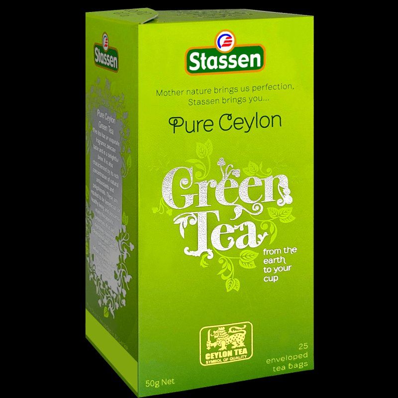 Cibi & Specialità: Stassen - Pure Ceylon Green Tea - Gastro-Teebeutel – Nuovo e nell'imballaggio originale da Gampelen venduto da Geschenkxy