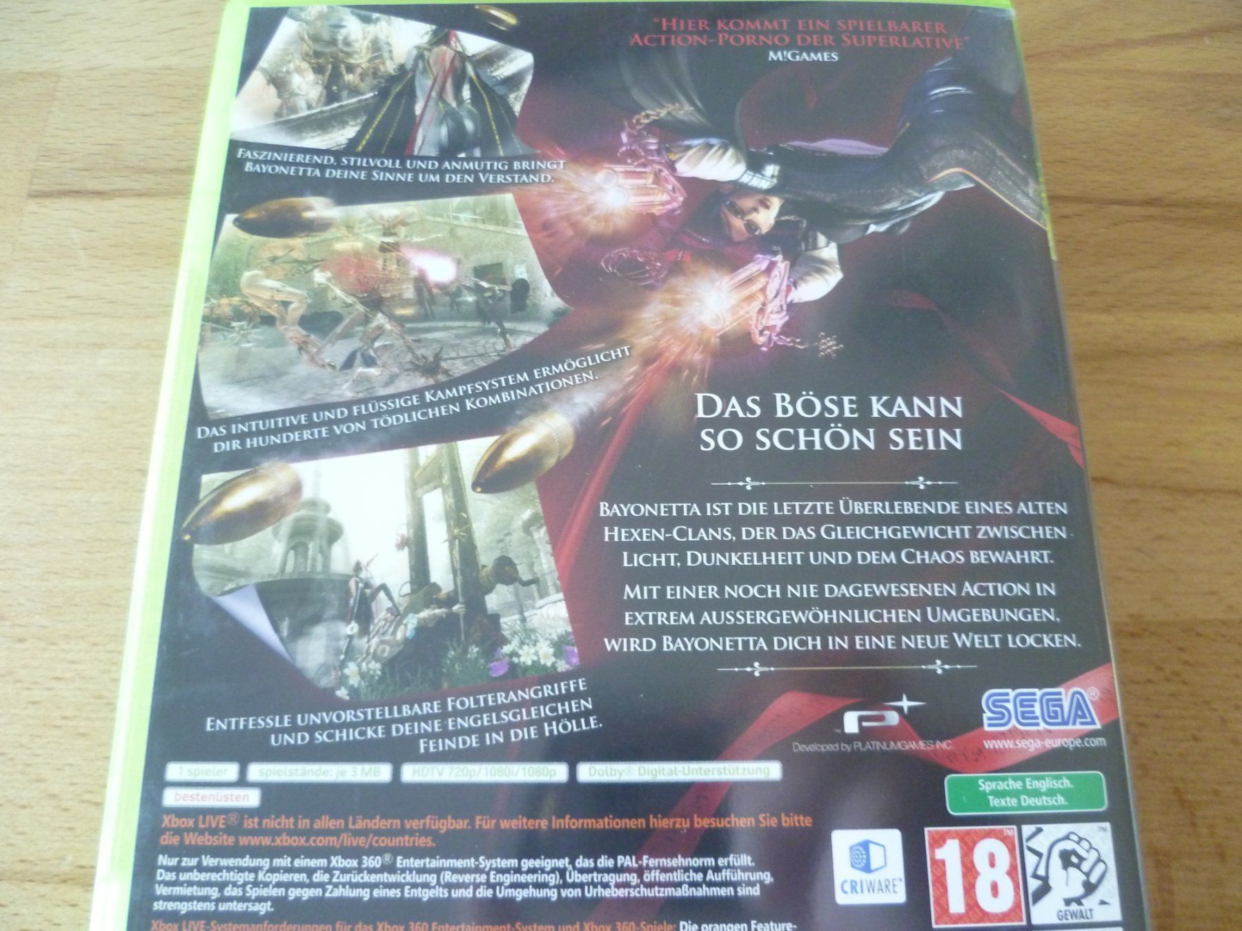 Microsoft Spiele: Bayonetta - Xbox 360 – Gebraucht aus Thalwil von ranx 2