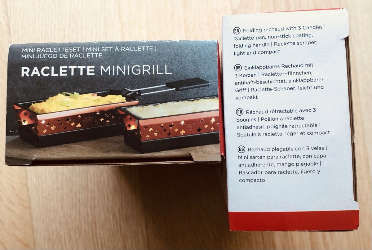 Kuhn Küchengeräte: Raclette Minigrill - Kuhn Rikon – Neu und originalverpackt aus St. Gallen von Allegra_blue 2