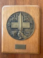 Grande plaque commémorative école de recrue armée suisse