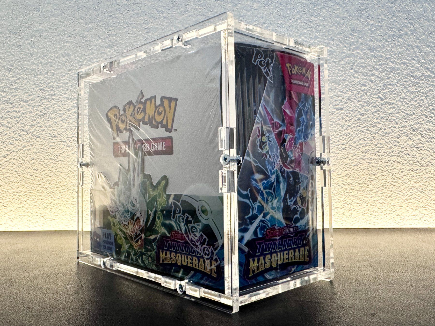Pokémon Carte collezionabili: Pokémon Twilight Masquerade Display EN OVP + Acrylbox – Nuovo e nell'imballaggio originale da Schlatt TG venduto da catch_up 2