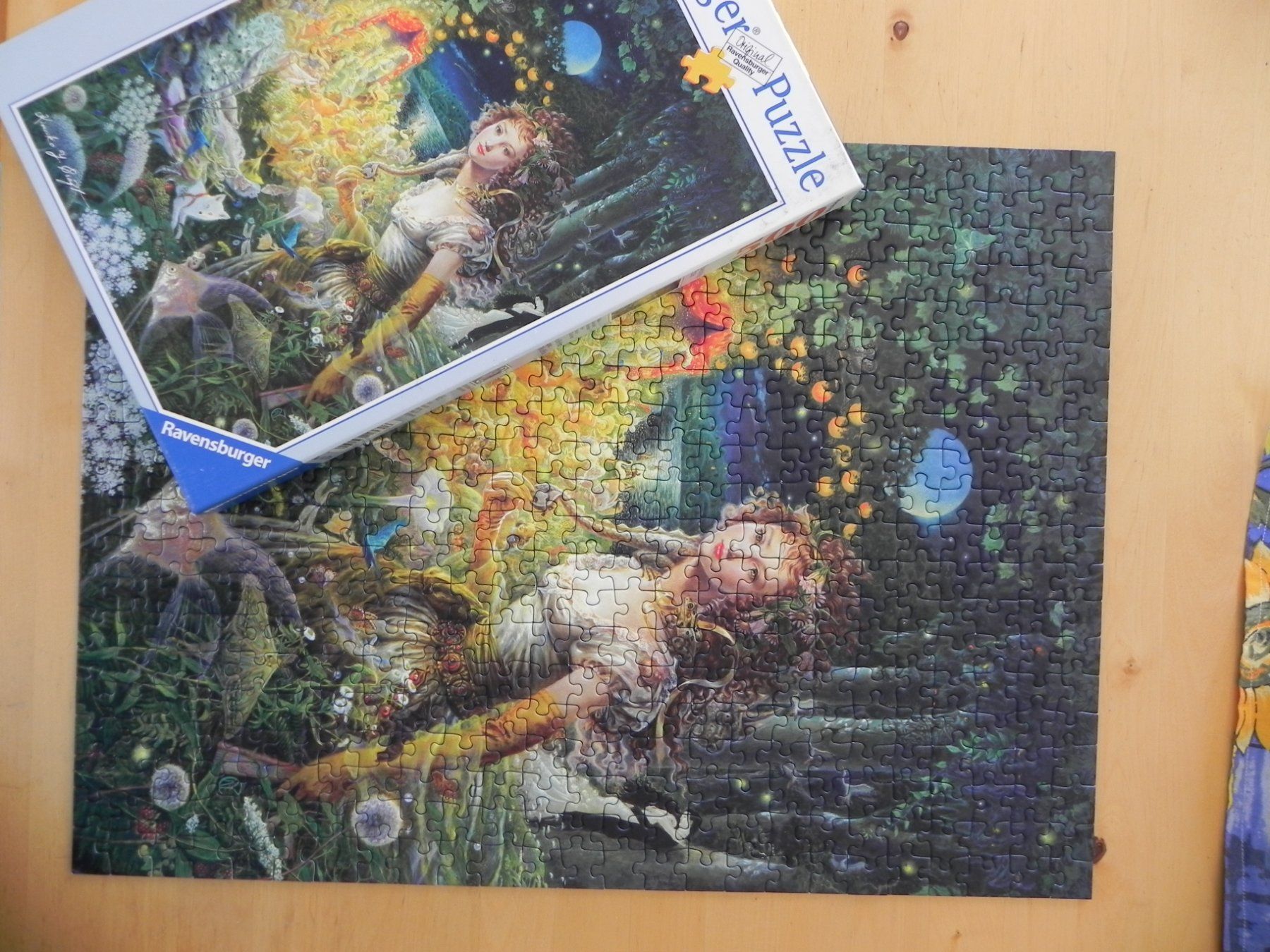 Ravensburger Puzzle: Puzzle Waldfee, 500 Teile, Ravensburger – Usato da Stallikon venduto da pcerny16 4
