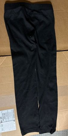 Schwarze Thermo-Leggings, ideal für den Winter