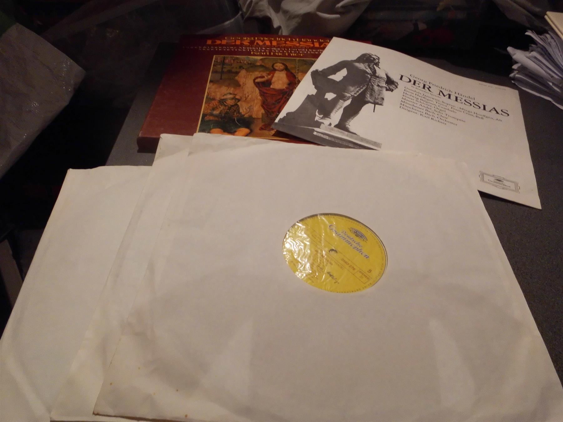 Schallplatten: Schallplatte Der Messias, 3 Schallplatte – Gebraucht aus Zürich von abraxas1291 1