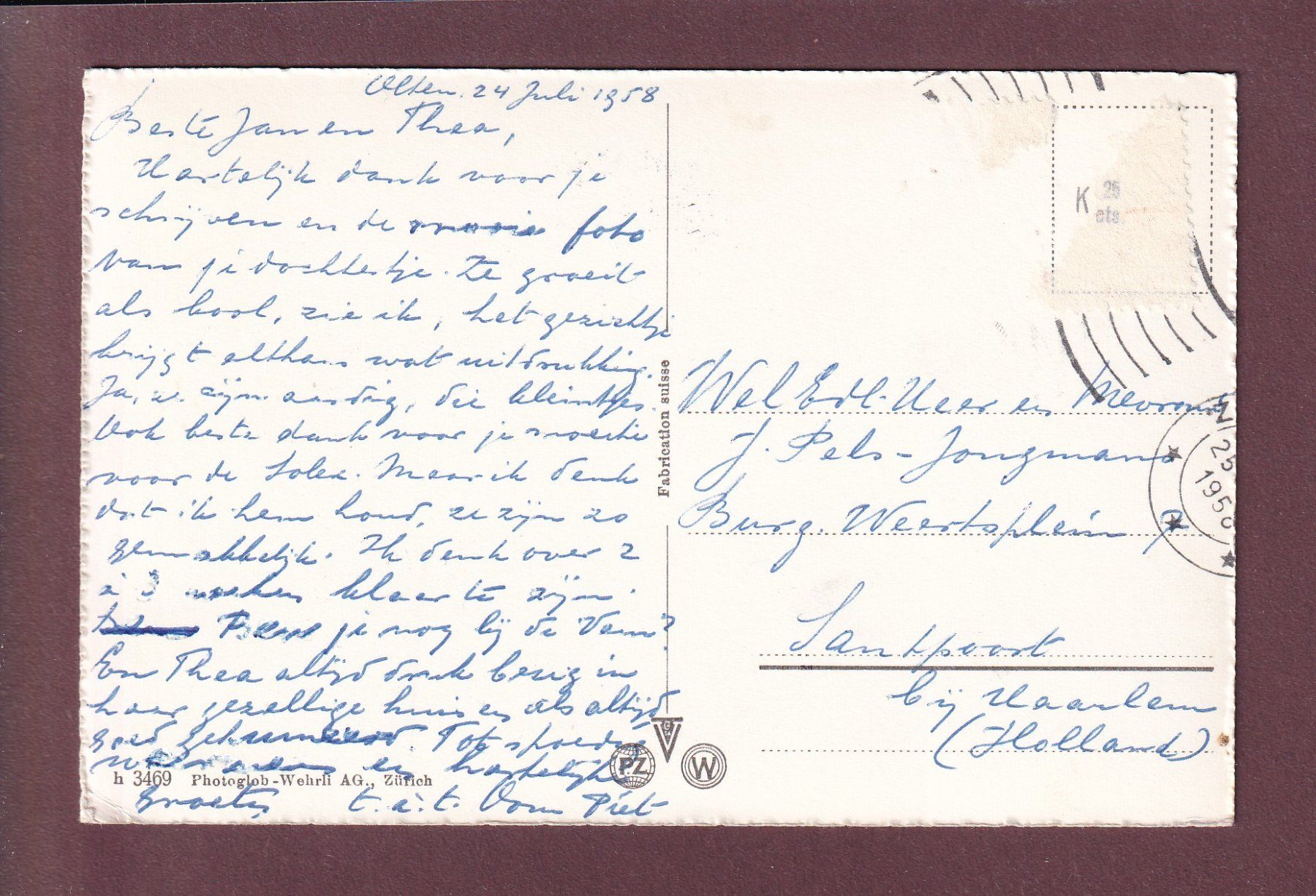 Cartes postales: ZOFINGEN - 5 Bilder - 1958 – D'occasion à Pully par nicecards 1