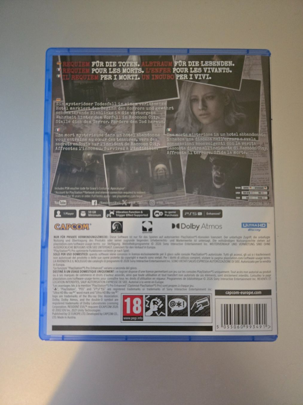 Giochi: Resident Evil Requiem PS5 – Usato da Basel venduto da noah27 1