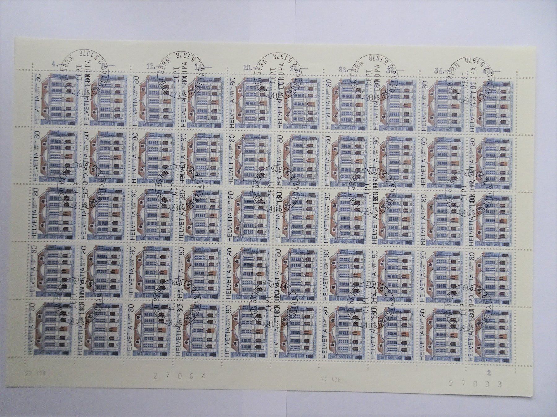 Alle Briefmarken: 1978 – Neu (gemäss Beschreibung) aus Aadorf von Chnorli-Furz