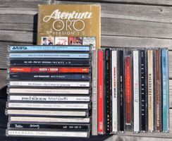 CD-Sammlung mit 25 Alben aus den 80er, 90er und 2000er