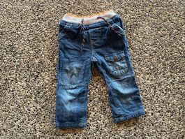 gefütterte Jeans / Schlupfhose / Thermojeans Gr. 74