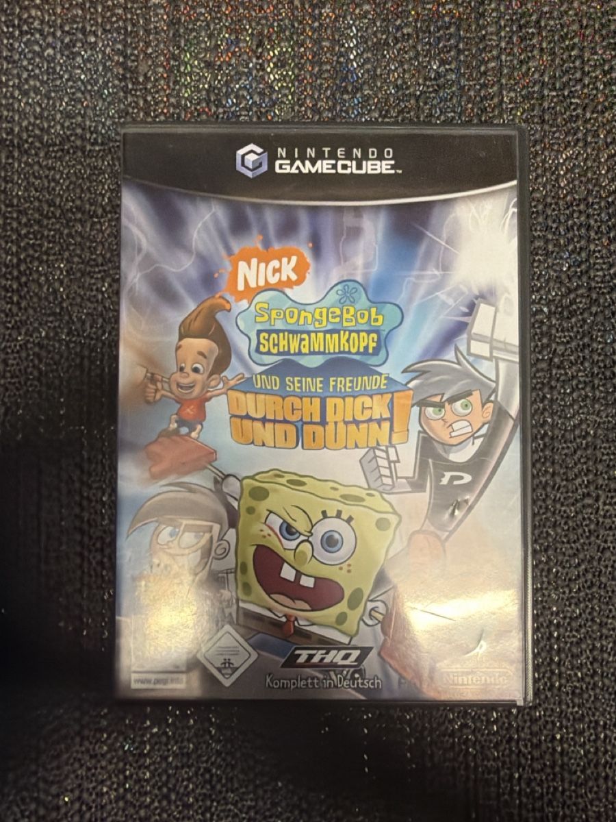 Nintendo Jeux: SpongeBob Schwammkopf  NINTENDO GAMECUBE PAl Version  – D'occasion à Bülach par ran_kqm8