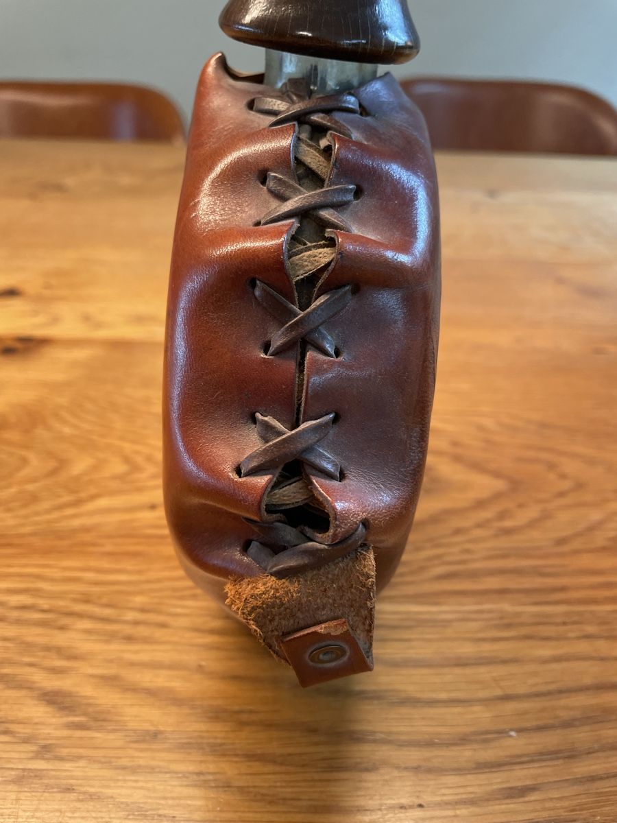 Bottiglie: Jagdflasche Hirsch Leder – Usato da Niederbüren venduto da Poschti_19 4