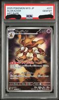 Pokémon - PSA 10 - Alakazam (M1S 071) - (CHF 0.10 Start)