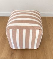 Manor Home Pouf Hocker Prainha 45 × 45 × 45 cm