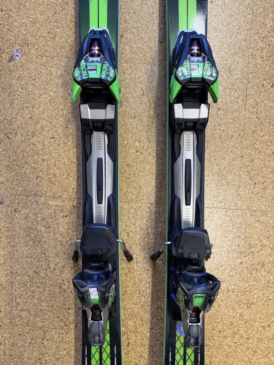 K2 Sci: K2 Super Charger – 161 cm mit Marker Bindung – Usato da Gurmels venduto da SwissShop21 2