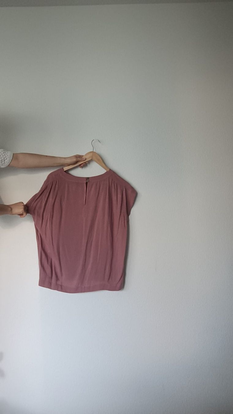 Nafnaf Camicette: Office pink blouse - Elegant Naf Naf great condition – Usato da Rotkreuz venduto da Prelovedswitzerland 4
