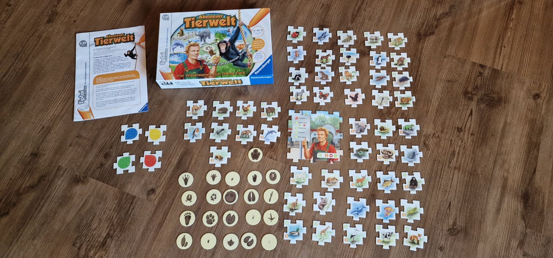 Ravensburger Spiele: Tiptoi Abenteuer Tierwelt von Ravensburger – Gebraucht aus Schiers von rom_ch7g 1