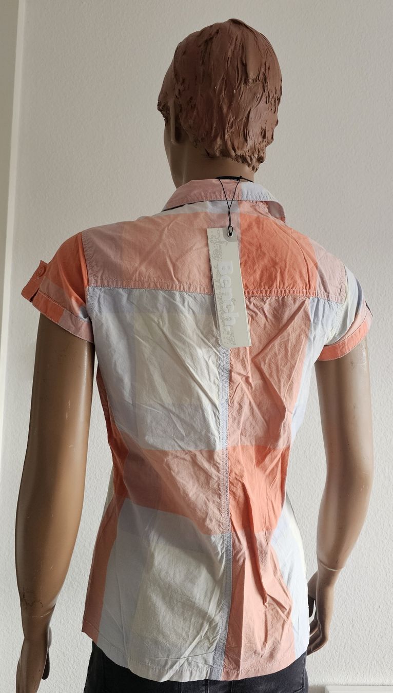 Bench Camicette: Neue Bench Sommer Bluse Hemd Gr. M Kariert – Nuovo e nell'imballaggio originale da Basel venduto da Allerlei-Basel 1