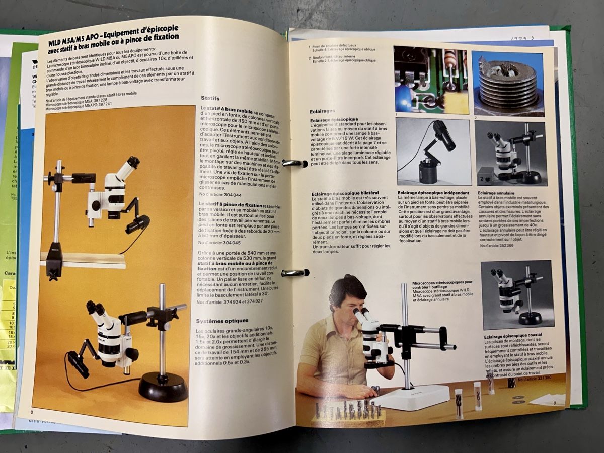 Microscope Leitz AG Wild Collectror Vintage Scientific (D'occasion) à ...