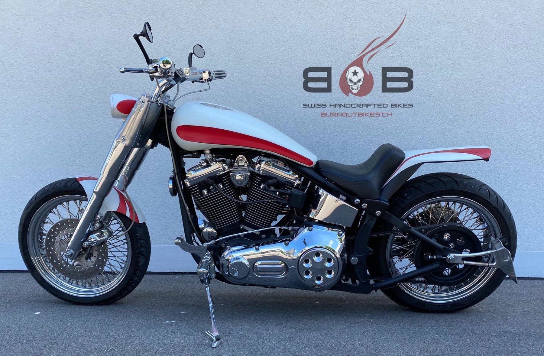 Harley-Davidson Chopper: HARLEY DAVIDSON SOFTAIL EVO CUSTOM – Usato da Sirnach venduto da B.O.B.BIKES 2