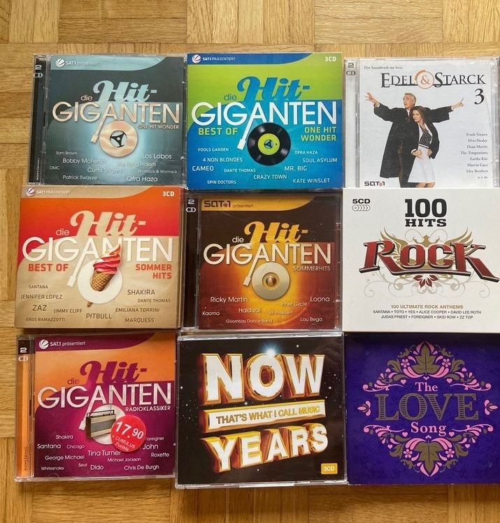 CDs: Die Hit Giganten Sommerhits, One Hit Wonders, KLASSIKER! etc – D'occasion à Wabern par fingersinfactories
