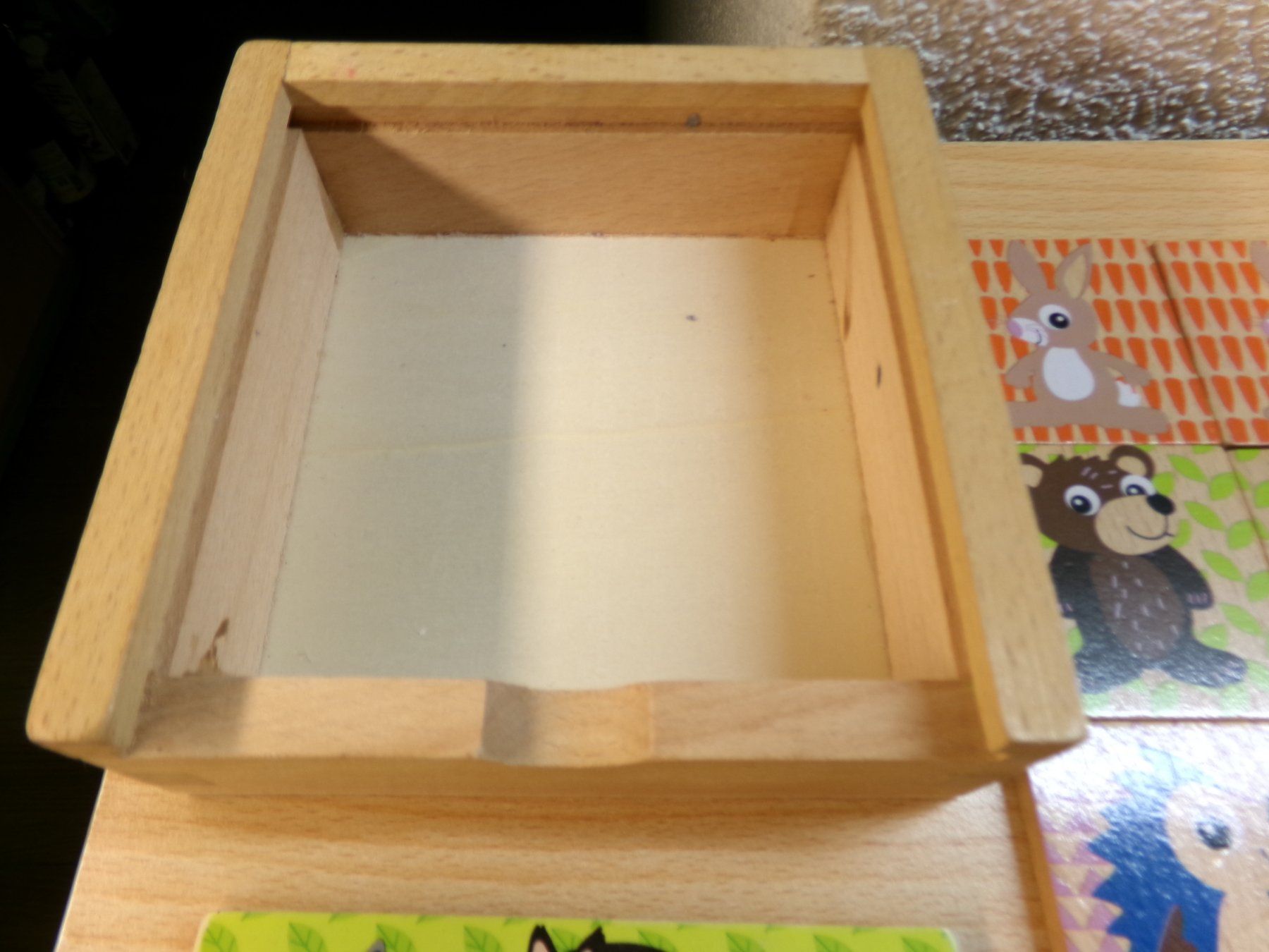 Spiele: Memory mit Tiermotiven aus Holz – Gebraucht aus Hombrechtikon von Se9 3