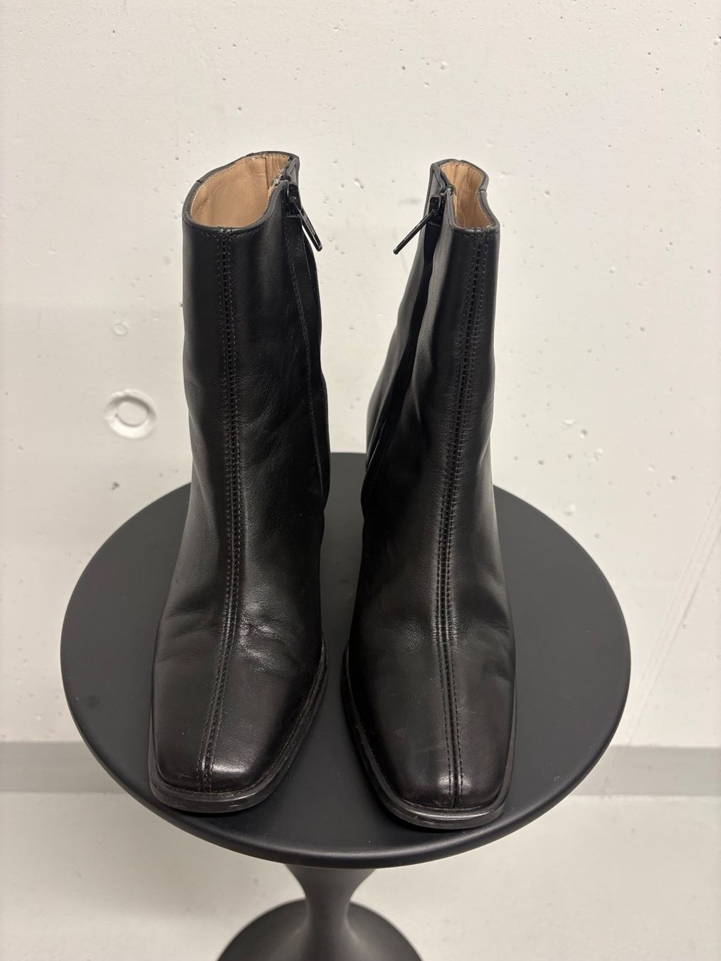Scarpe da donna: Angulus Stiefeletten 36 Leder schwarz Blockabsatz – Nuovo (secondo la descrizione) da Regensdorf venduto da sec_l5cr 5
