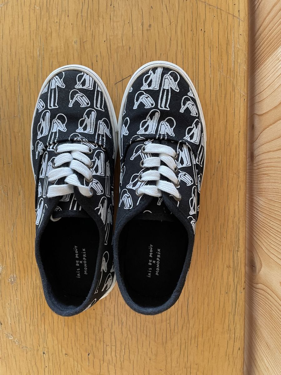 Damenschuhe: Baskets T37 édition limitée Iris de Moüy x Monoprix – Neu (gemäss Beschreibung) aus Grandvaux von joa_v6gj 2
