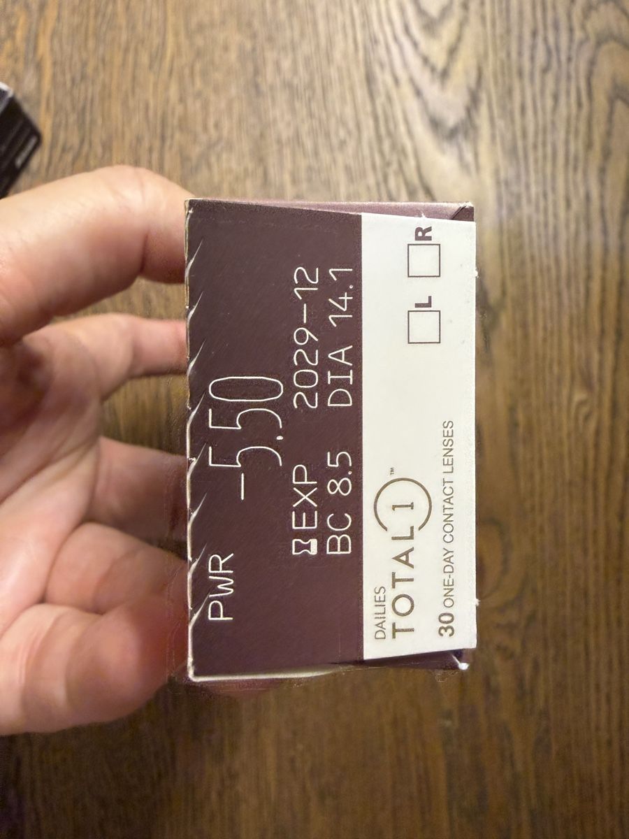 Lenti a contatto: Alcon DAILIES TOTAL1 Tageslinsen -5.50  – Nuovo e nell'imballaggio originale da Oberrieden venduto da fashion_minoush