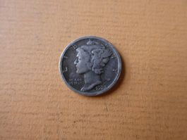 USA 1923, Dime - Silber