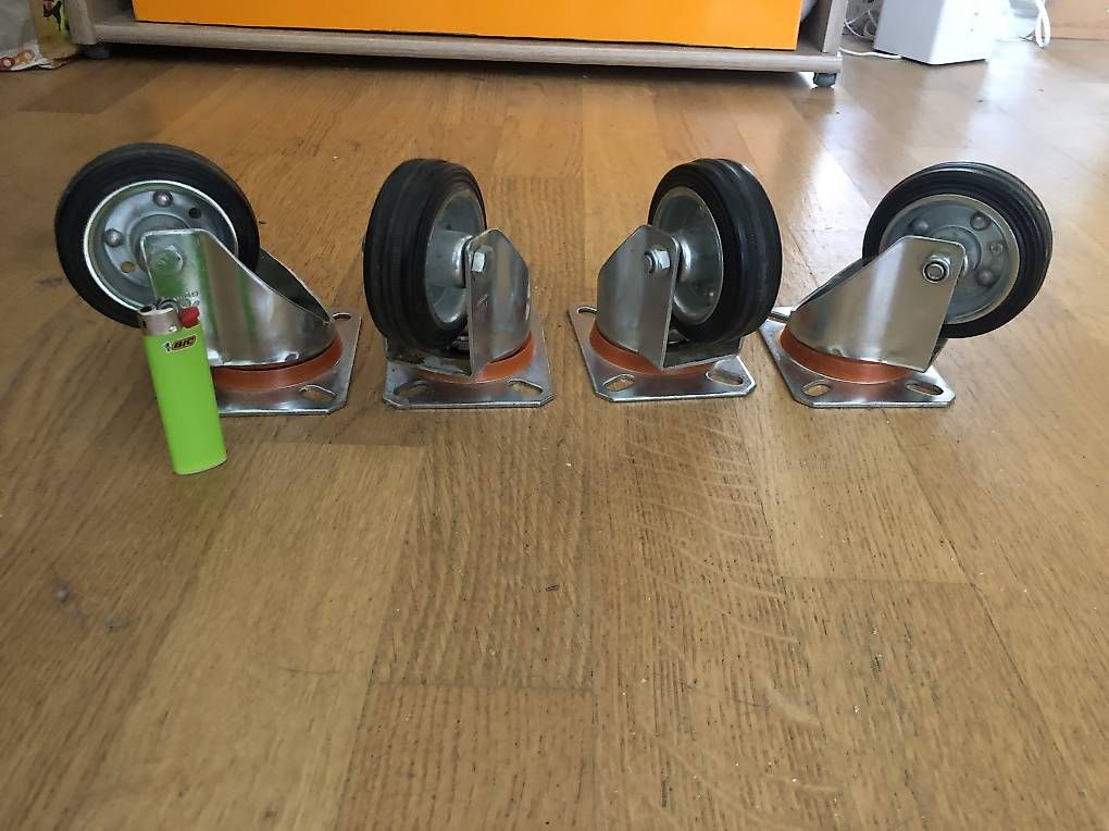 Sonstiges zum Lager & Transport: 4 Massive Schwer-Lastrollen von GERMANY 11 CM Hoch – Neu (gemäss Beschreibung) aus Villnachern von focusride 3