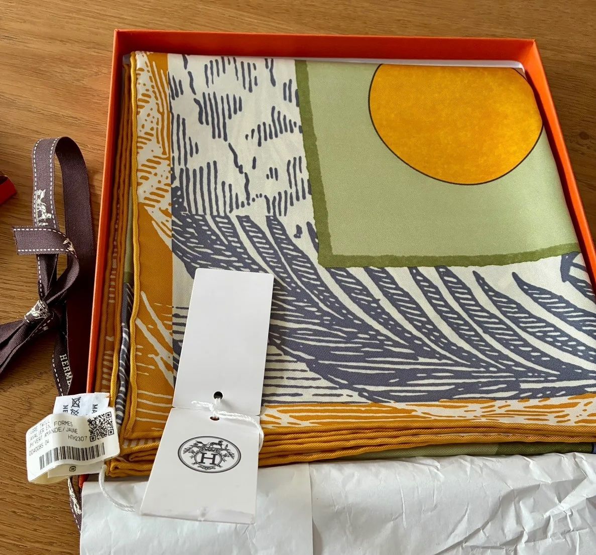 Hermès Foulards & écharpes: Hermès Carré 90 Seidentuch "Cavalier en Formes" – Neuf (Voir description) à Triesen par atos87 4