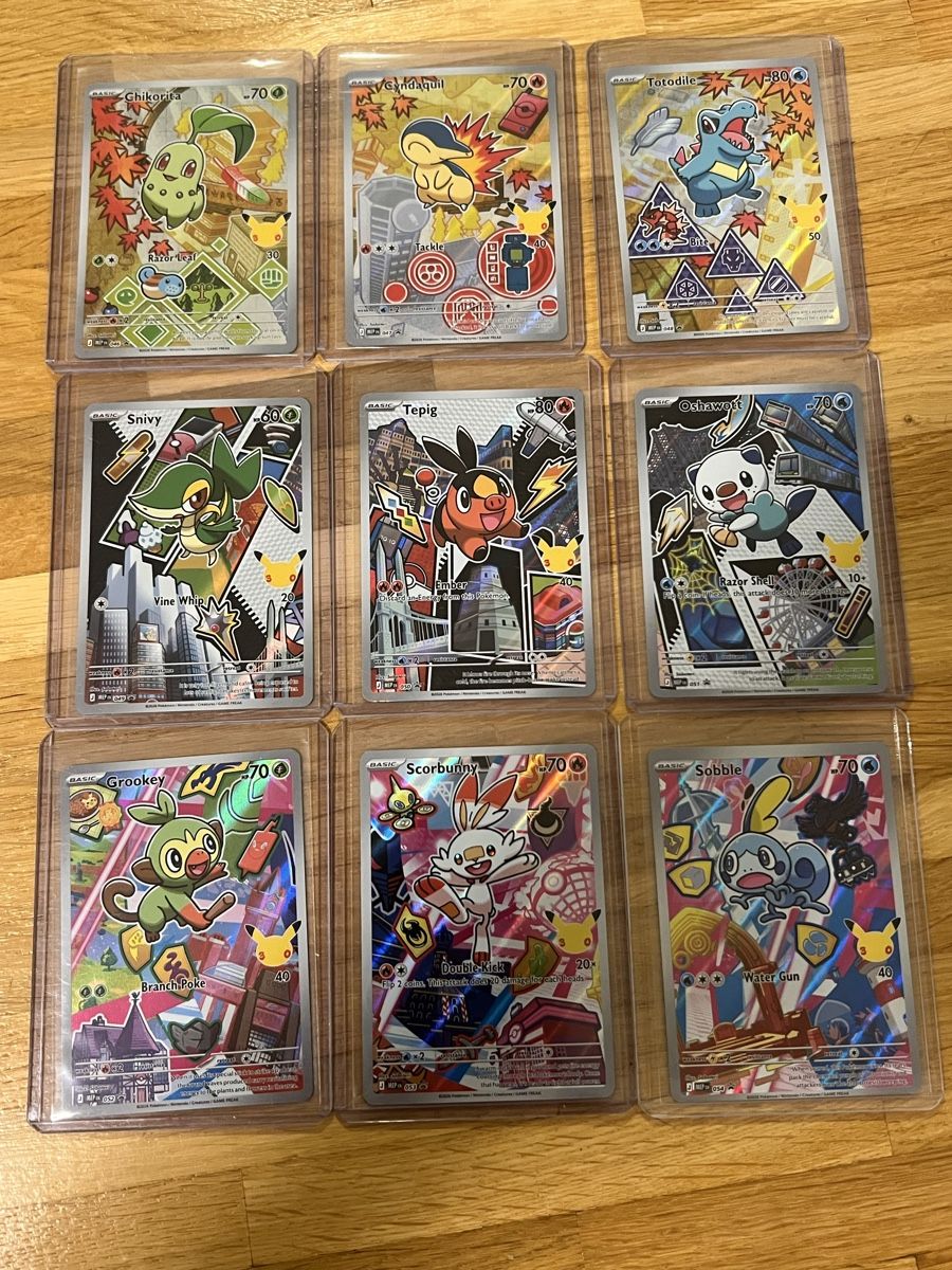 Pokémon Sammelbilder & Trading cards: First partner illustration #2 - EN - Full set – Gebraucht aus Stallikon von clemzou