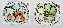 2006, SATZ, DAUERMARKEN, ALTE OBSTSORTEN, ET-VOLLSTEMPEL