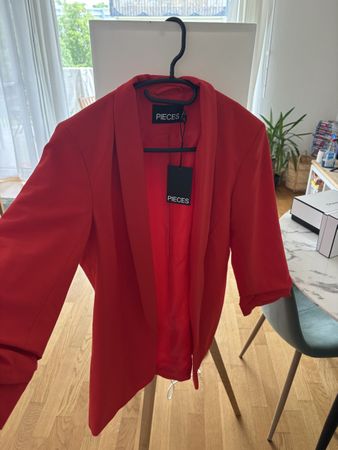 Blazer rouge Pieces neuf, taille L