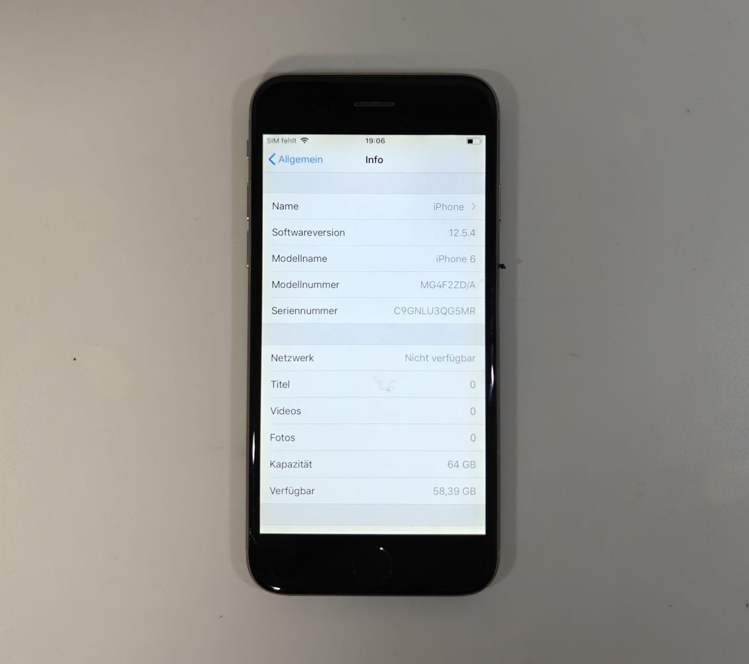 Apple Handys / Smartphones: iPhone 6 64GB – Gebraucht aus Ehrendingen von Rocky985 1