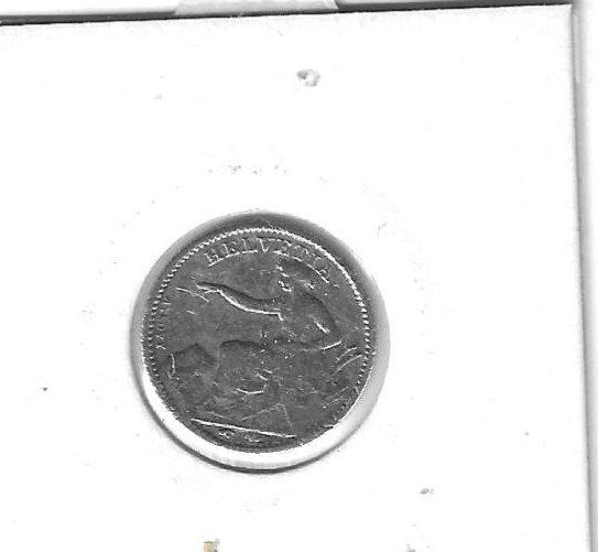 Tutti le monete: Monnaie Suisse: 0.50 fr 1850 A – Usato da Muraz (Collombey) venduto da Resine 1