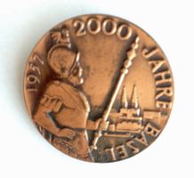 Fest-Plakette "2000 Jahre Basel
