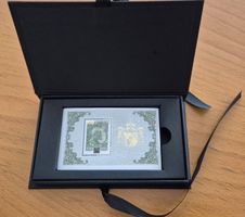 Sonderedition 5 Jahre Kryptobriefmarke Liechtenstein, RAR!!!