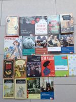 A collection of English-language books for sale