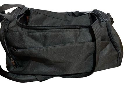 Borsa sportiva nera spaziosa come nuova