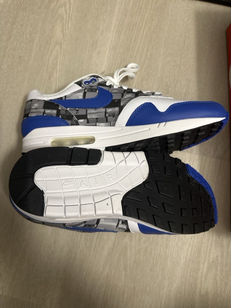 Nike Scarpe da uomo: Nike Air Max 1 PRNT Gr. 42.5 Royal – Nuovo e nell'imballaggio originale da Trimmis venduto da Subburbia 2