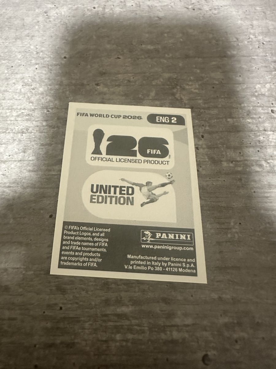 Panini Cartes à collectionner: ENG 2 , FIFA WORLD CUP 2026 PANINI  – Neuf (Voir description) à Frauenfeld par 1PegPeg1 1
