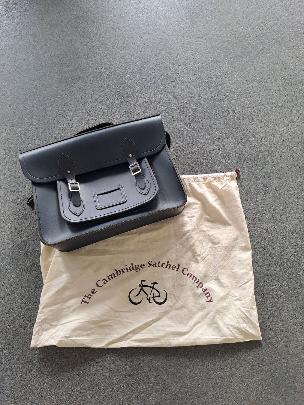 Cambridge Satchel Borse: Cambridge Satchel Tasche blau – Usato da Hünenberg venduto da 1902