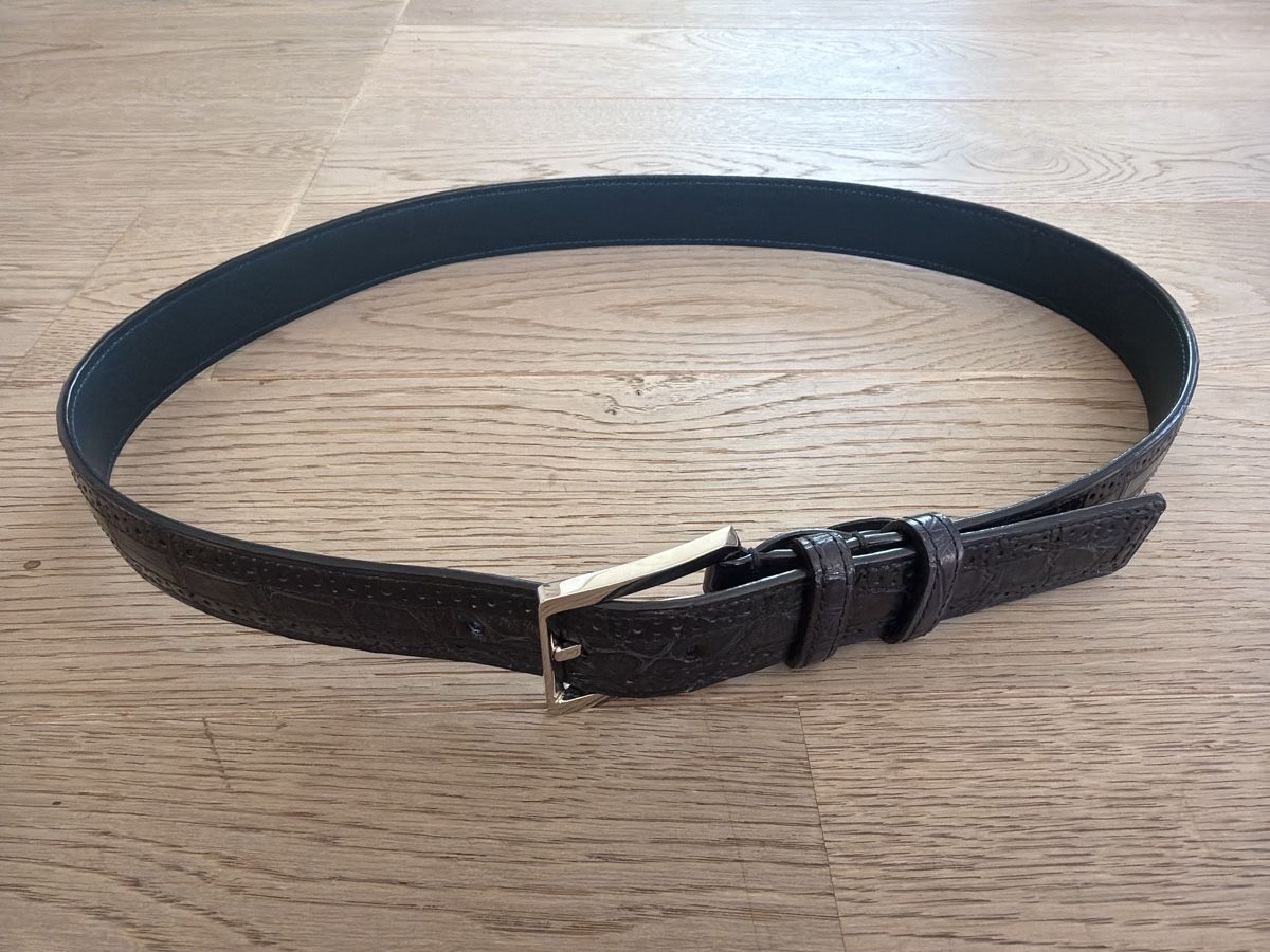 Louis Vuitton Gürtel: Louis Vuitton Gürtel dunkelblau aus 2012 – Gebraucht aus Liestal von amaroque 1