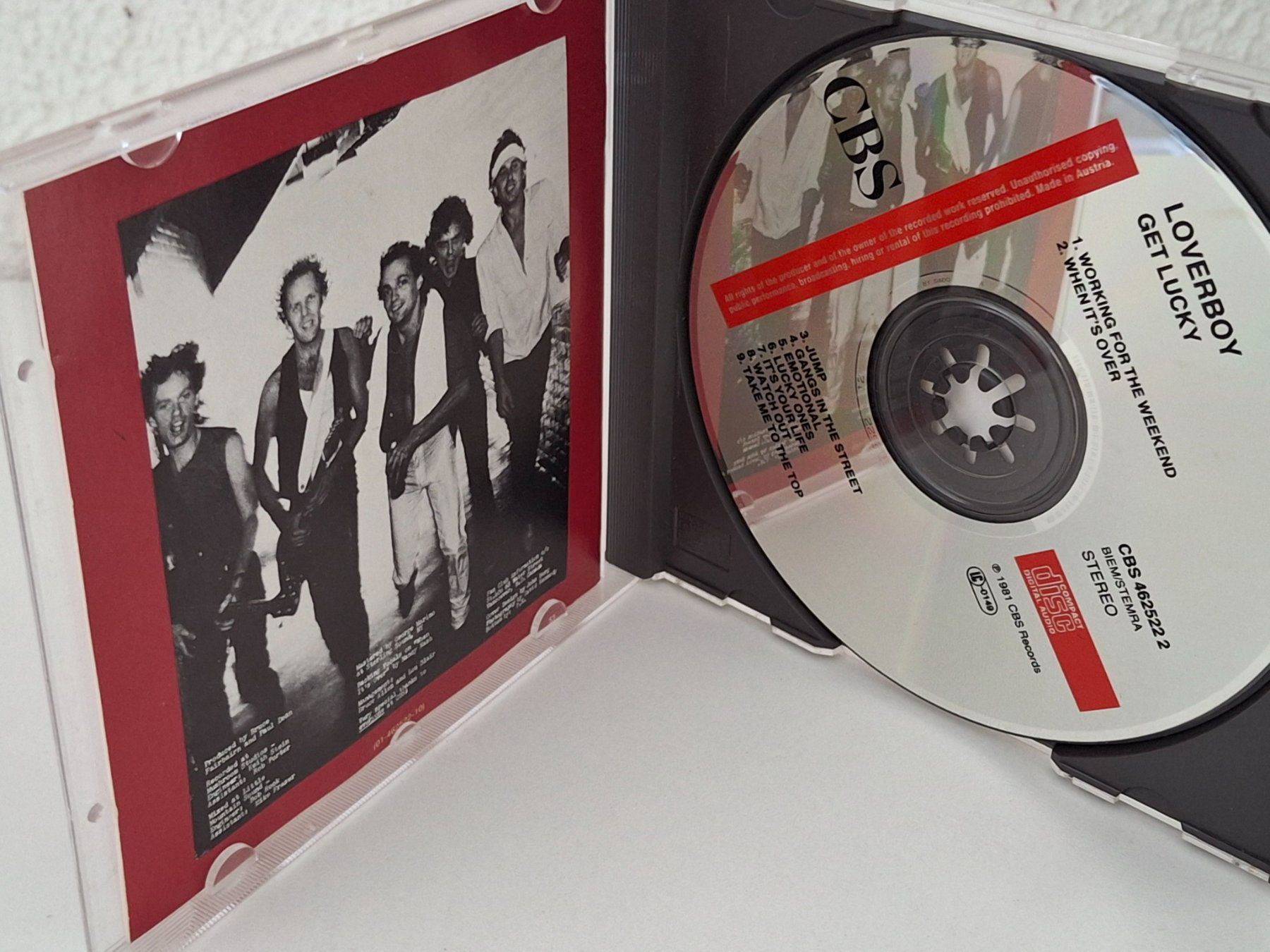CD: CD Loverboy -  Get Lucky – Usato da Aarberg venduto da Jackup1 2