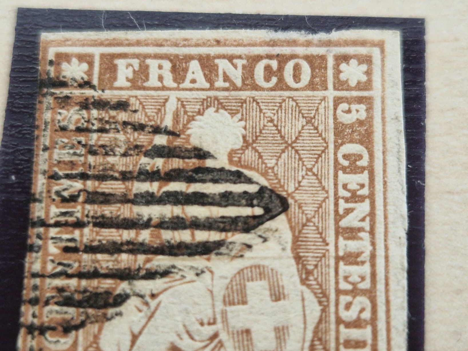 Alle Briefmarken: Strubel 22C, ab 1.- – Gebraucht aus Burgdorf von Glossy01 1