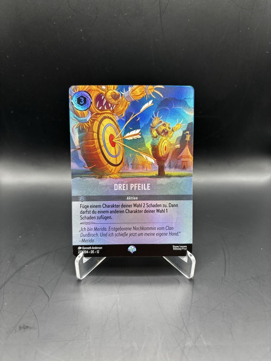 Disney Carte collezionabili: Disney Lorcana Drei Pfeile DE – Nuovo (secondo la descrizione) da Magden venduto da LegacyCards